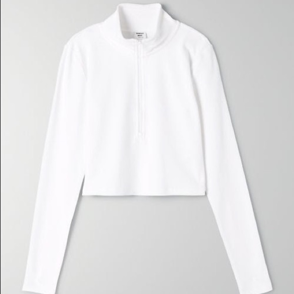VGUC Aritzia Sunday best half zip long sleeve - L